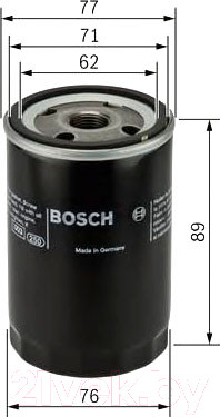 Изображение товара Масляный фильтр Bosch 0986452044
