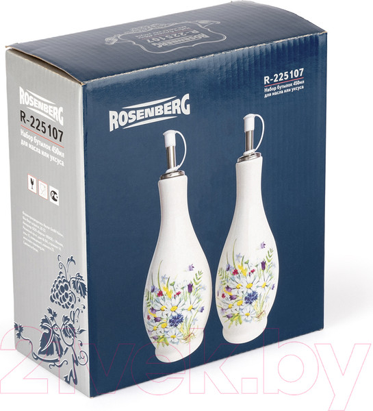 Изображение товара Дозатор для масла/уксуса Rosenberg R-225107 (ромашки)