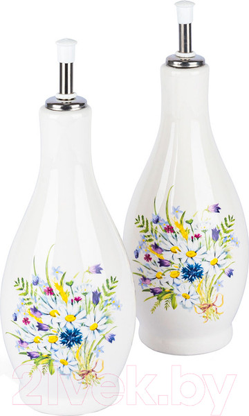 Изображение товара Дозатор для масла/уксуса Rosenberg R-225107 (ромашки)