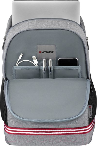 Изображение товара Рюкзак Wenger Collegiate Quadma / 611666 (серый)