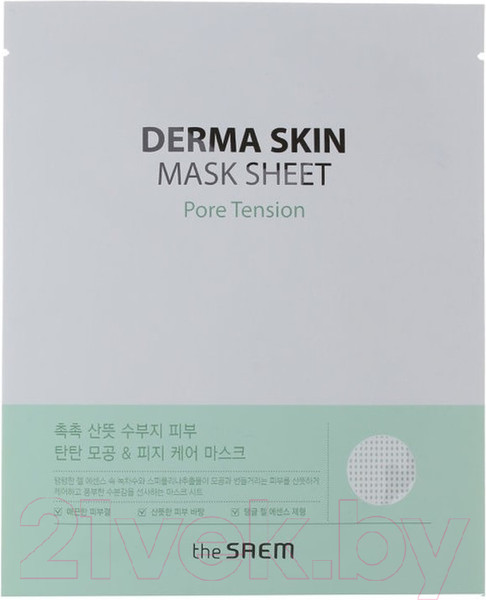 Изображение товара Маска для лица тканевая The Saem Derma Skin Mask Sheet Pore Tension