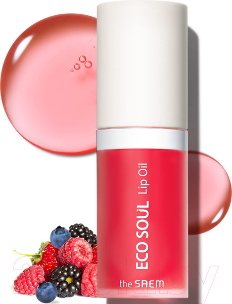 Изображение товара Масло для губ The Saem Eco Soul Lip Oil 02 Berry