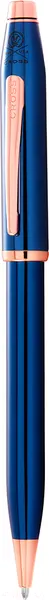 Изображение товара Ручка шариковая имиджевая Cross Century II Translucent Cobalt Blue Lacquer / AT0082WG-138 (синий)