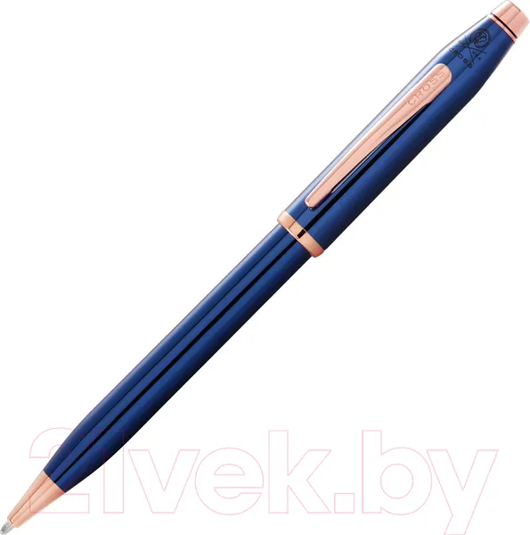 Изображение товара Ручка шариковая имиджевая Cross Century II Translucent Cobalt Blue Lacquer / AT0082WG-138 (синий)