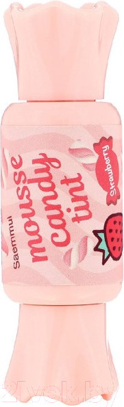 Изображение товара Тинт для губ The Saem Saemmul Mousse Candy Tint 02 Strawberry Mousse  (8г)