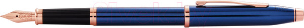 Изображение товара Ручка перьевая имиджевая Cross Century II Translucent Cobalt Blue Lacquer / AT0086-138MF (синий)