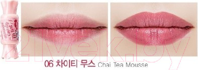 Изображение товара Тинт для губ The Saem Saemmul Mousse Candy Tint 06 Chaitea Mousse (8г)