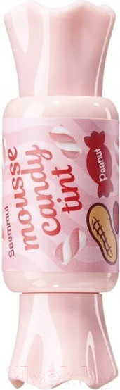 Изображение товара Тинт для губ The Saem Saemmul Mousse Candy Tint 09 Peanut Mousse (8г)