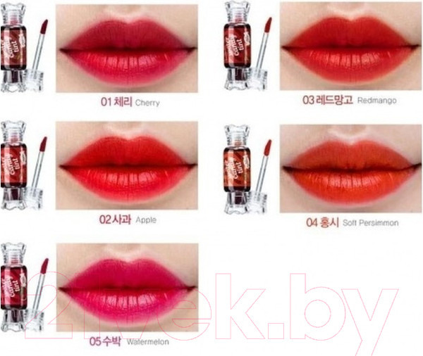 Изображение товара Тинт для губ The Saem Saemmul Water Candy Tint 03 Redmango (10г)