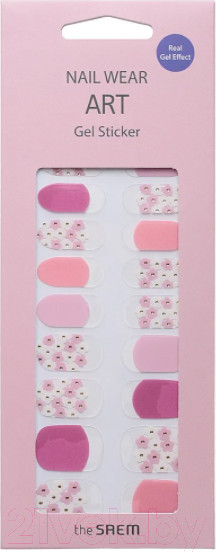 Изображение товара Наклейки для ногтей The Saem Nail Wear Art Gel Sticker 11