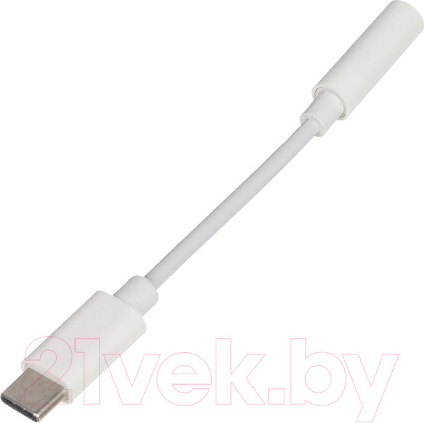 Изображение товара Кабель/переходник Buro BHP TPC-JCK Jack 3.5 (f)-USB Type-C (m) (белый)