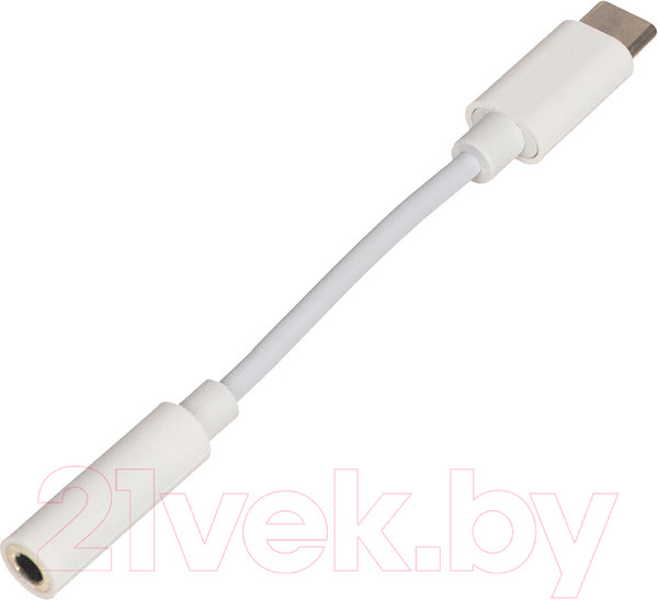 Изображение товара Кабель/переходник Buro BHP TPC-JCK Jack 3.5 (f)-USB Type-C (m) (белый)