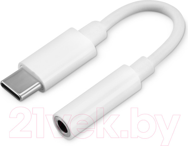 Изображение товара Кабель/переходник Buro BHP TPC-JCK Jack 3.5 (f)-USB Type-C (m) (белый)