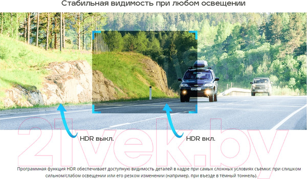 Изображение товара Автомобильный видеорегистратор TrendVision Proof Pro (черный)