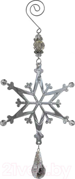Изображение товара Елочная игрушка Волшебная страна Новогодняя снежинка / R100987