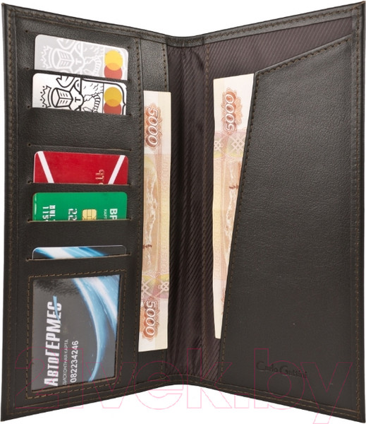 Изображение товара Портмоне Carlo Gattini Classico Canaro 5062-04 (темно-коричневый)