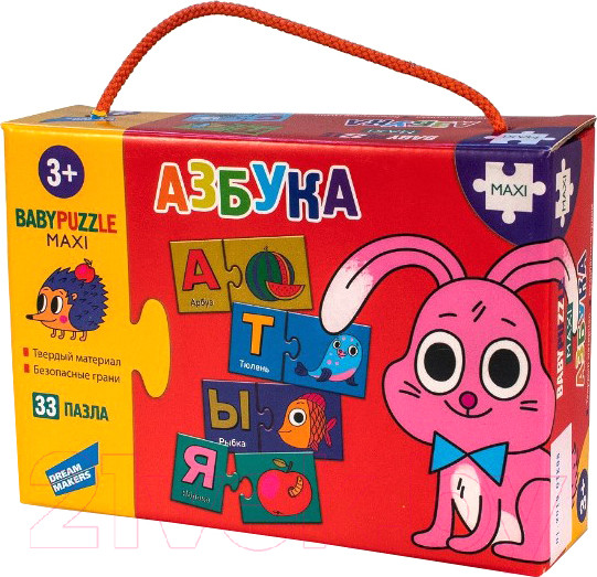 Изображение товара Развивающие карточки Dream Makers Азбука / RI1804C