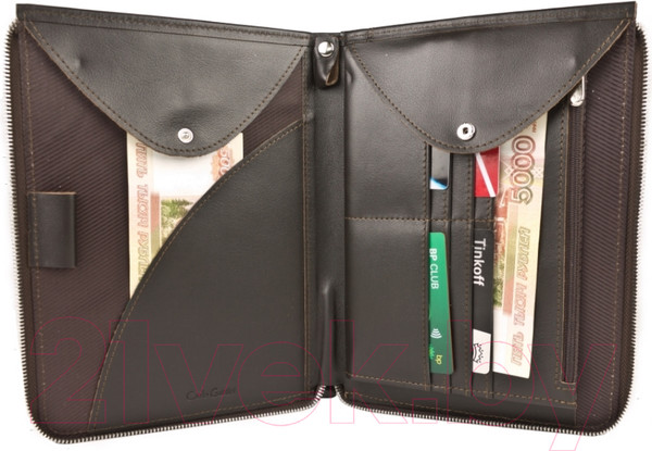 Изображение товара Портмоне Carlo Gattini Classico Borletti 5064-04 (темно-коричневый)