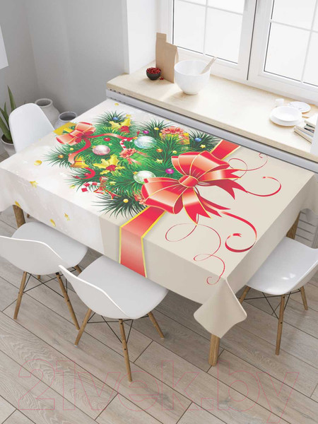 Изображение товара Скатерть JoyArty Новогодняя открытка / tc_78067 (120x145)