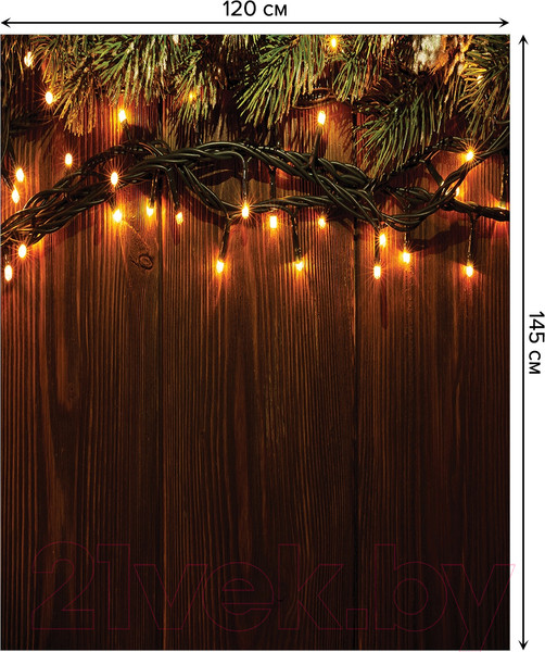 Изображение товара Скатерть JoyArty Новогодняя гирлянда / tc_20304 (120x145)