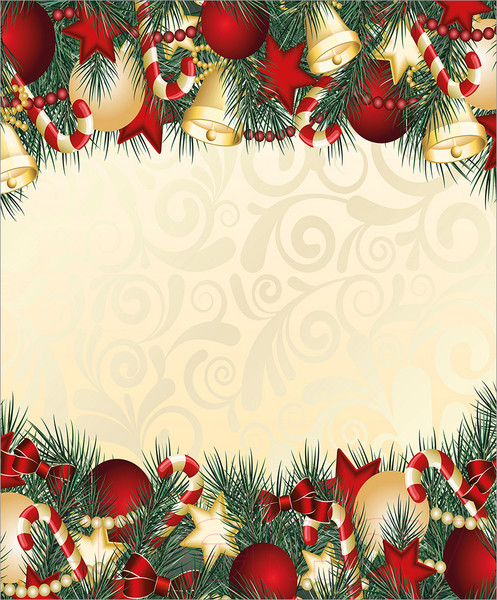 Изображение товара Скатерть JoyArty Новогодние украшения / tc_18943 (180x145)