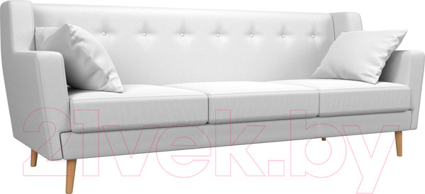 Изображение товара Диван Лига Диванов Брайтон 291 3-х местный / 109168 (экокожа, белый)