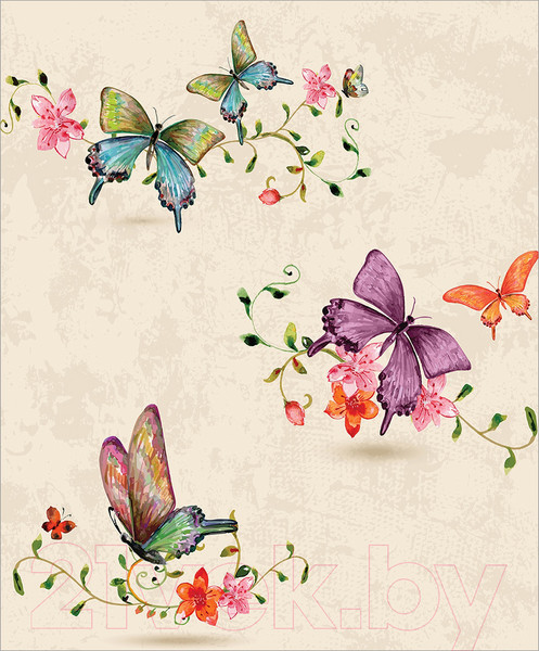 Изображение товара Скатерть JoyArty Бабочки путешественники / tc_17052 (120x145)
