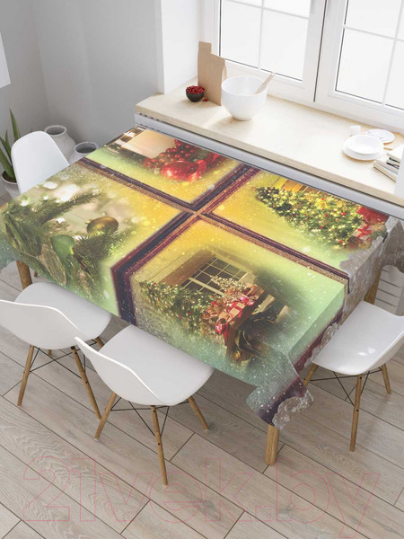 Изображение товара Скатерть JoyArty Праздничный уют / tc_11453412 (180x145)