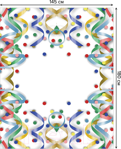 Изображение товара Скатерть JoyArty Просто и красиво / tc_3896361 (180x145)