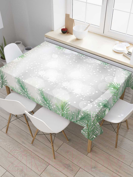 Изображение товара Скатерть JoyArty Ель вокруг / tc_11154903 (145x180)