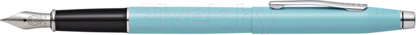 Изображение товара Ручка перьевая имиджевая Cross Classic Century Aquatic Sea Lacquer / AT0086-125FS (голубой)