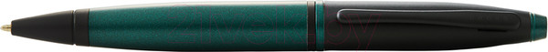 Изображение товара Ручка шариковая имиджевая Cross Calais Matte Green and Black Lacquer / AT0112-25 (зеленый)