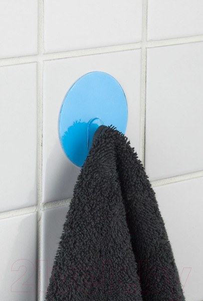 Изображение товара Набор крючков Сила Силиконовые Б0002521 (2шт, полупрозрачный/голубой)