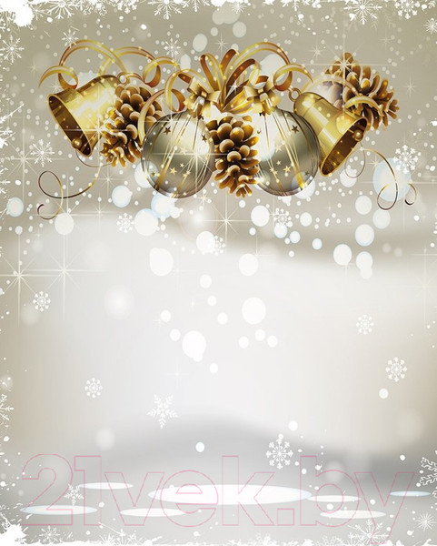 Изображение товара Скатерть JoyArty Рождественские колокольчики / tc_21440 (180x145)