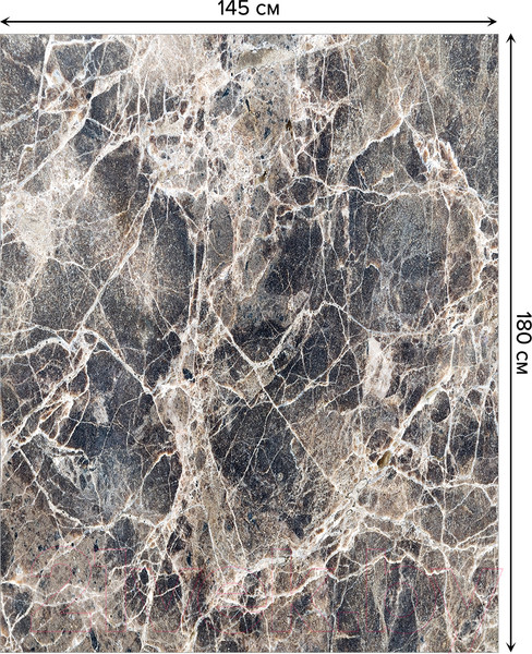 Изображение товара Скатерть JoyArty Мраморные трещины / tc_37011 (180x145)