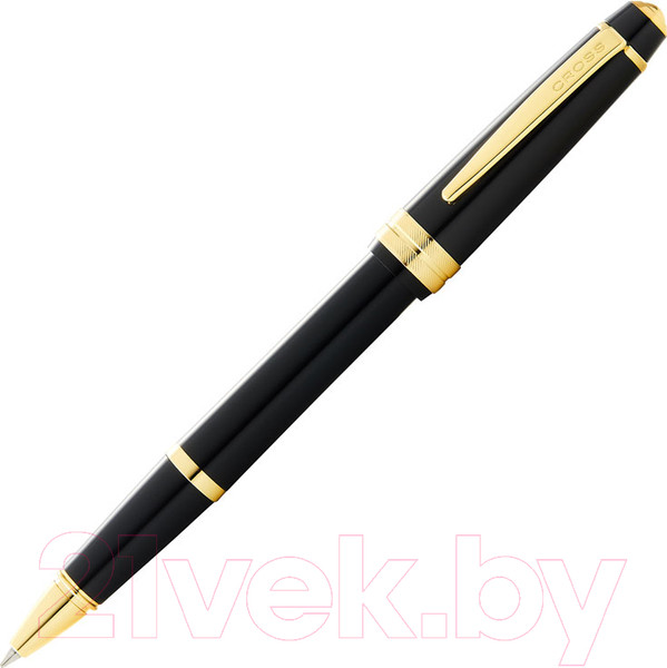 Изображение товара Ручка-роллер имиджевая Cross Bailey Light Polished Black Resin and Gold Tone / AT0745-9 (черный)