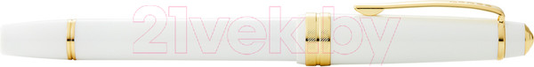 Изображение товара Ручка-роллер имиджевая Cross Bailey Light Polished White Resin and Gold Tone / AT0745-10 (белый)