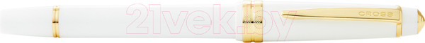 Изображение товара Ручка перьевая имиджевая Cross Bailey Light Polished White Resin and Gold Tone / AT0746-10FF (белый)