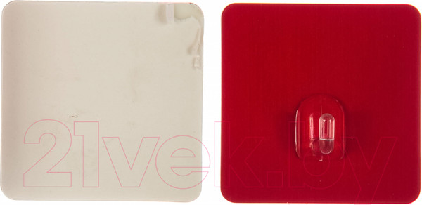 Изображение товара Набор крючков Сила Силиконовые Б0002523 (2шт, красный металлик)