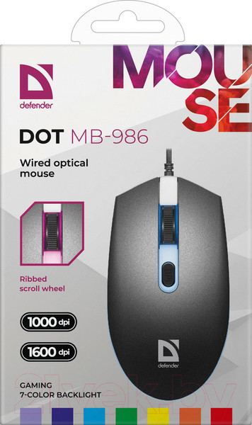 Изображение товара Мышь Defender Dot MB-986 / 52986