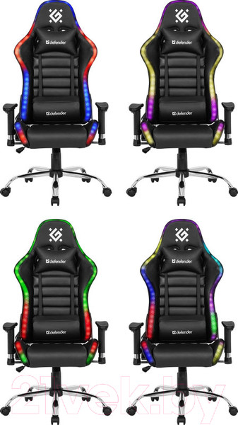 Изображение товара Кресло геймерское Defender Ultimate / 64355 (черный)