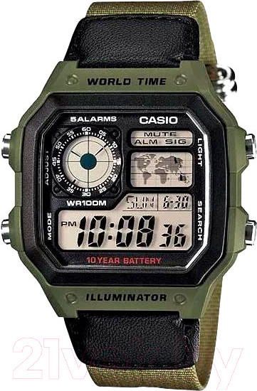 Изображение товара Часы наручные мужские Casio AE-1200WHB-3B