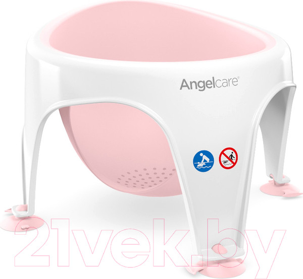 Изображение товара Стульчик для купания Angelcare Bath Ring (светло-розовый)