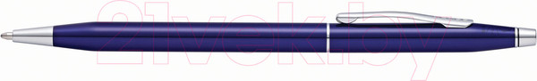 Изображение товара Ручка шариковая имиджевая Cross Classic Century Translucent Blue Lacquer / AT0082-112 (синий)