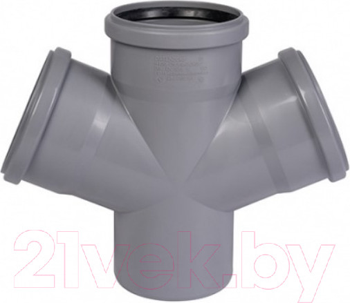 Изображение товара Крестовина внутренней канализации Ostendorf ДУ 110х110x110x67 / 115900