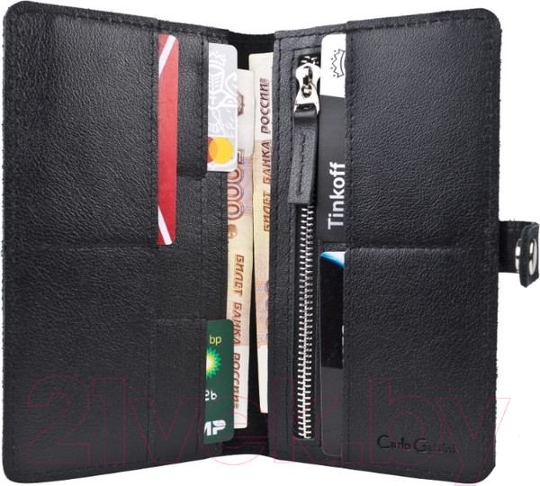 Изображение товара Портмоне Carlo Gattini Classico Forno 7417-01 (черный)