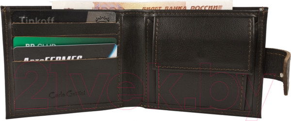 Изображение товара Портмоне Carlo Gattini Classico Fietri 7420-04 (темно-коричневый)