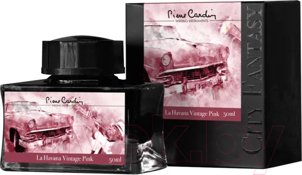Изображение товара Чернила для перьевой ручки Pierre Cardin City Fantasy / PC332-L8 (50мл, розовая Гавана)