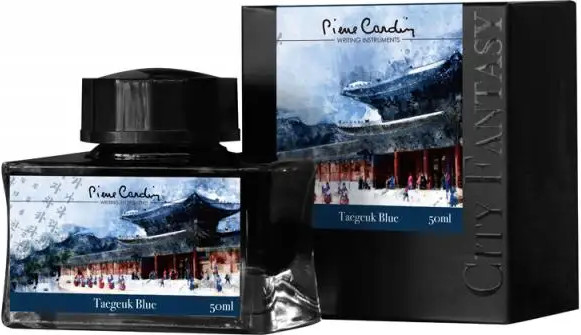 Изображение товара Чернила для перьевой ручки Pierre Cardin City Fantasy / PC332-L16 (50мл, синий баланс)