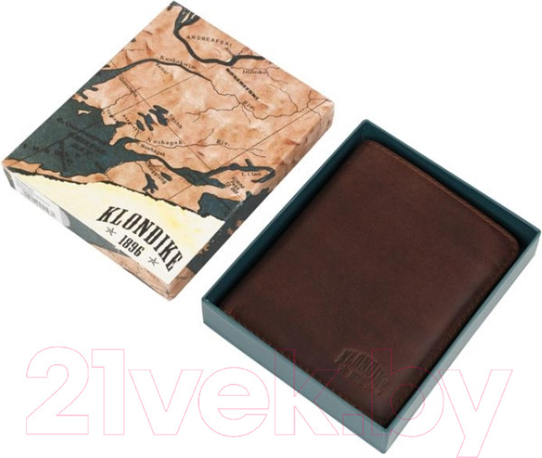 Изображение товара Портмоне Klondike 1896 Digger Cade / KD1043-03 (темно-коричневый)